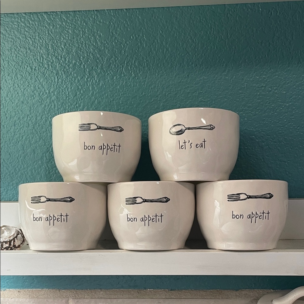 Rae Dunn Bon Appetit Bowls